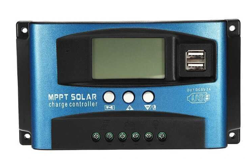 Controler solar de incarcare MPPT/PWM 12V/24V 100A dublu USB ecran LCD